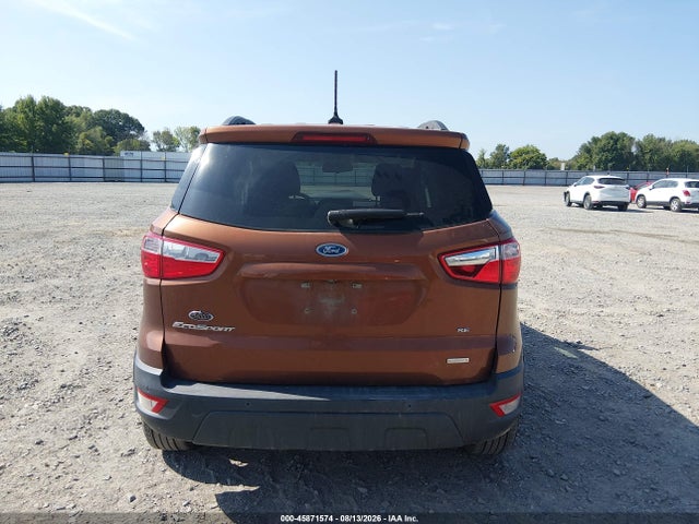 45871574 :رقم المزاد ، MAJ3S2GE2LC328646 vin ، 2020 Ford Ecosport Se مزاد بيع