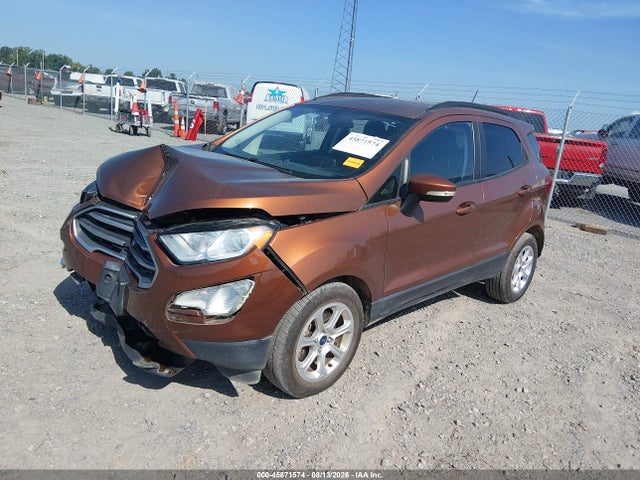 45871574 :رقم المزاد ، MAJ3S2GE2LC328646 vin ، 2020 Ford Ecosport Se مزاد بيع
