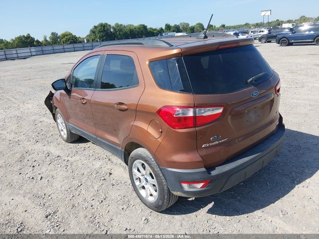 45871574 :رقم المزاد ، MAJ3S2GE2LC328646 vin ، 2020 Ford Ecosport Se مزاد بيع