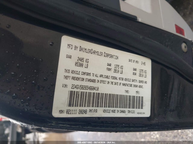 Aukcja sprzedaży 2005 Dodge Magnum Rt, vin: 2D4GV58265H660410, numer aukcji: 45871592