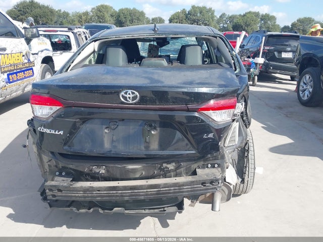 2022 Toyota Corolla Le მანქანა იყიდება აუქციონზე, vin: JTDEPMAE3NJ213500, აუქციონის ნომერი: 45871605