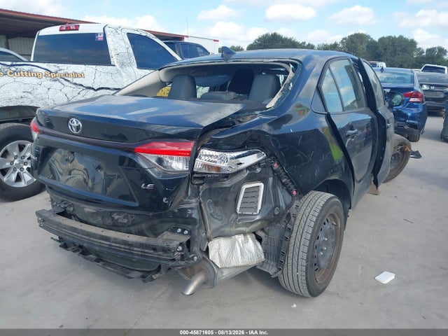 2022 Toyota Corolla Le მანქანა იყიდება აუქციონზე, vin: JTDEPMAE3NJ213500, აუქციონის ნომერი: 45871605