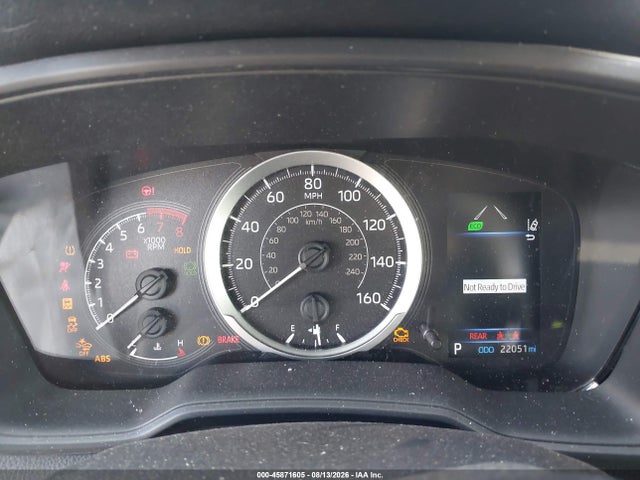 2022 Toyota Corolla Le მანქანა იყიდება აუქციონზე, vin: JTDEPMAE3NJ213500, აუქციონის ნომერი: 45871605