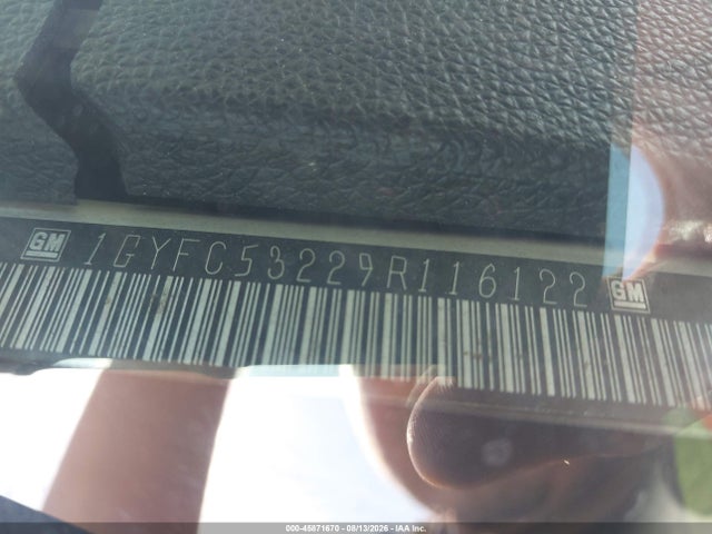 Aukcja sprzedaży 2009 Cadillac Escalade Standard, vin: 1GYFC53229R116122, numer aukcji: 45871670