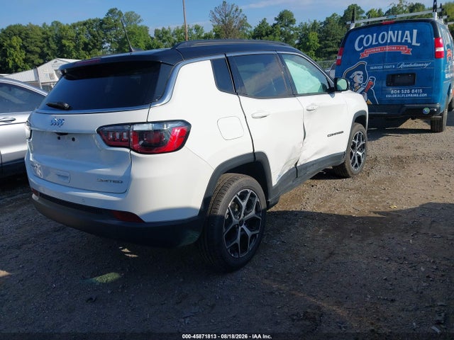 2025 Jeep Compass Limited 4x4 მანქანა იყიდება აუქციონზე, vin: 3C4NJDCNXST598167, აუქციონის ნომერი: 45871813