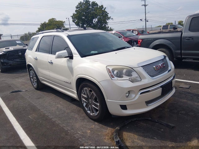 45871858 :رقم المزاد ، 1GKKRTED8CJ202924 vin ، 2012 Gmc Acadia Denali مزاد بيع