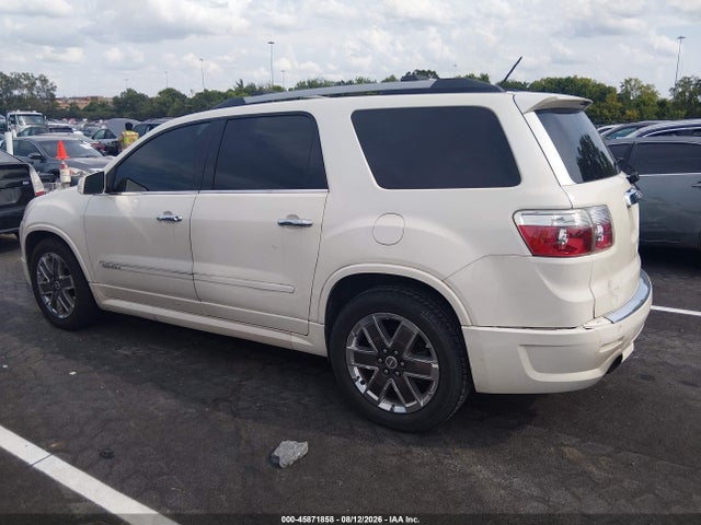 Aukcja sprzedaży 2012 Gmc Acadia Denali, vin: 1GKKRTED8CJ202924, numer aukcji: 45871858
