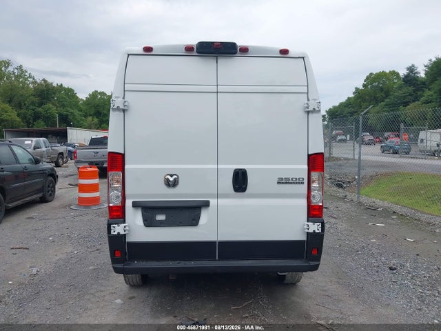 Aukcja sprzedaży 2025 Ram Promaster 3500 Tradesman High Roof 159 Wb W/pass Seat, vin: 3C6MRVHG0SE548653, numer aukcji: 45871981