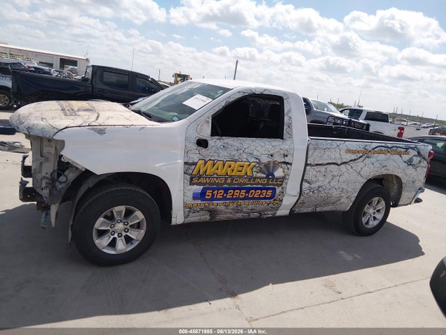 Aukcja sprzedaży 2021 Chevrolet Silverado 1500 2wd  Long Bed Wt, vin: 3GCNWAEF7MG357894, numer aukcji: 45871985