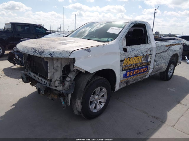 Aukcja sprzedaży 2021 Chevrolet Silverado 1500 2wd  Long Bed Wt, vin: 3GCNWAEF7MG357894, numer aukcji: 45871985