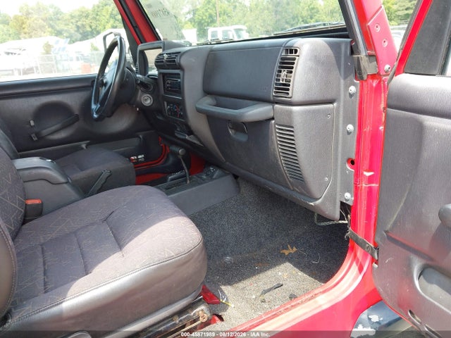 Продаж на аукціоні авто 2002 Jeep Wrangler X, vin: 1J4FA39S32P726811, номер лоту: 45871989