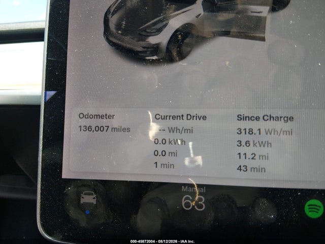 45872004 :رقم المزاد ، 5YJ3E1EA3MF962631 vin ، 2021 Tesla Model 3 Standard Range Plus Rear-wheel Drive مزاد بيع