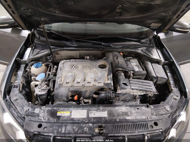 2013 Volkswagen Passat 2.0l Tdi Se მანქანა იყიდება აუქციონზე, vin: 1VWBN7A33DC143554, აუქციონის ნომერი: 45872013