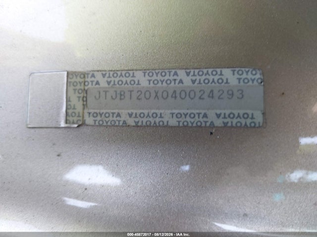 Продажа на аукционе авто 2004 Lexus Gx 470, vin: JTJBT20X040024293, номер лота: 45872017