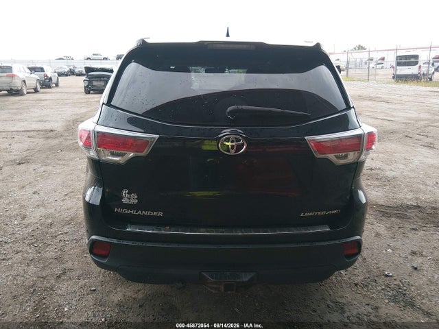 Toyota Highlander Limited V6 2015 5TDDKRFH2FS184988 Image 16