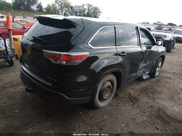 Toyota Highlander Limited V6 2015 5TDDKRFH2FS184988 Image 4