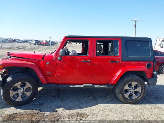 45872095 :رقم المزاد ، 1C4HJWEGXGL183988 vin ، 2016 Jeep Wrangler Unlimited Sahara مزاد بيع