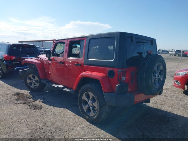 45872095 :رقم المزاد ، 1C4HJWEGXGL183988 vin ، 2016 Jeep Wrangler Unlimited Sahara مزاد بيع