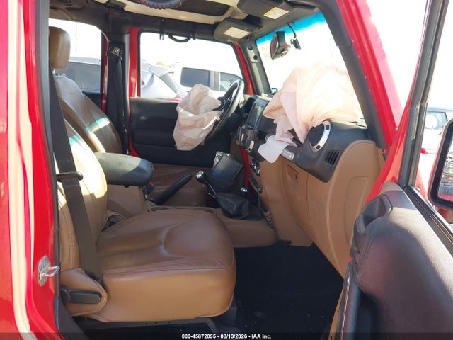45872095 :رقم المزاد ، 1C4HJWEGXGL183988 vin ، 2016 Jeep Wrangler Unlimited Sahara مزاد بيع