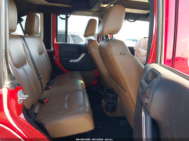 45872095 :رقم المزاد ، 1C4HJWEGXGL183988 vin ، 2016 Jeep Wrangler Unlimited Sahara مزاد بيع