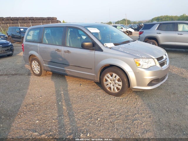 45872104 :رقم المزاد ، 2C4RDGBG3GR117148 vin ، 2016 Dodge Grand Caravan American Value Pkg مزاد بيع