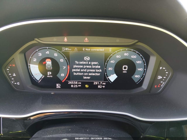 2022 Audi Q3 Premium Plus 45 Tfsi S Line Quattro Tiptronic მანქანა იყიდება აუქციონზე, vin: WA1EECF39N1082817, აუქციონის ნომერი: 45872111