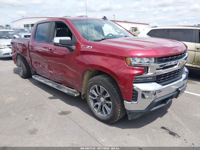 45872143 :رقم المزاد ، 1GCUYDED8LZ218295 vin ، 2020 Chevrolet Silverado 1500 4wd  Short Bed Lt مزاد بيع
