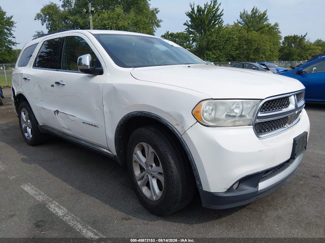 2012 Dodge Durango Citadel მანქანა იყიდება აუქციონზე, vin: 1C4RDJEG1CC188327, აუქციონის ნომერი: 45872153