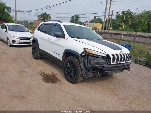 Aukcja sprzedaży 2018 Jeep Cherokee Trailhawk 4x4, vin: 1C4PJMBX1JD539606, numer aukcji: 45872186