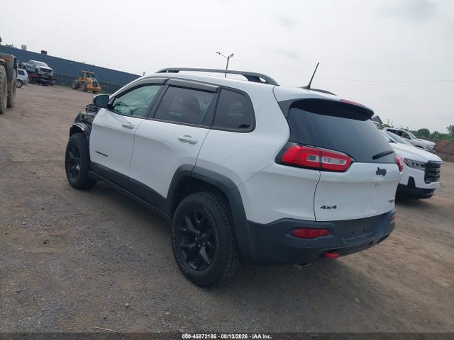 Aukcja sprzedaży 2018 Jeep Cherokee Trailhawk 4x4, vin: 1C4PJMBX1JD539606, numer aukcji: 45872186