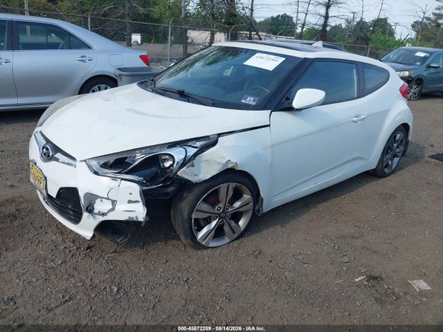 2016 Hyundai Veloster მანქანა იყიდება აუქციონზე, vin: KMHTC6AD8GU291550, აუქციონის ნომერი: 45872209