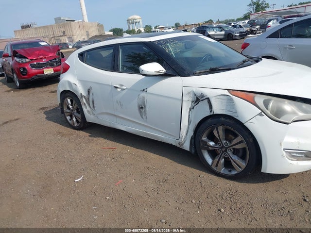 2016 Hyundai Veloster მანქანა იყიდება აუქციონზე, vin: KMHTC6AD8GU291550, აუქციონის ნომერი: 45872209