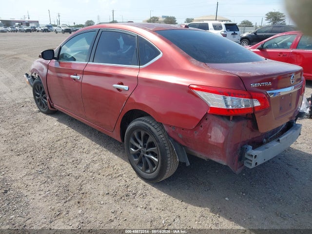 2015 Nissan Sentra Fe+ S/s/sl/sr/sv მანქანა იყიდება აუქციონზე, vin: 3N1AB7AP2FY245791, აუქციონის ნომერი: 45872254