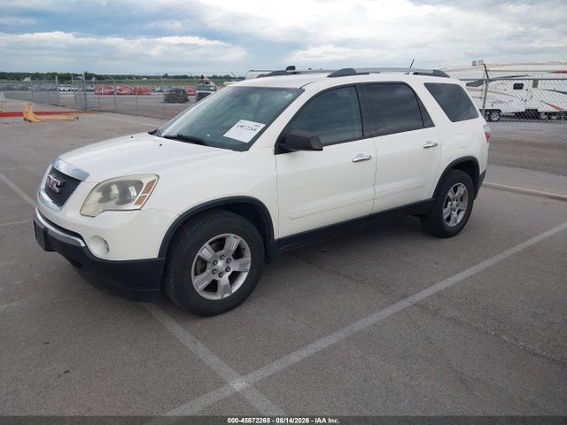 Продаж на аукціоні авто 2012 Gmc Acadia Sle, vin: 1GKKRPED0CJ405717, номер лоту: 45872268