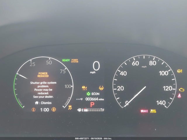 45872271 :رقم المزاد ، 5J6RS5H54TL012812 vin ، 2026 Honda Cr-v Hybrid 2wd Sport مزاد بيع