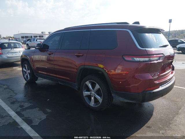 Продажа на аукционе авто 2021 Jeep Grand Cherokee L Limited 4x4, vin: 1C4RJKBG8M8197341, номер лота: 45872273