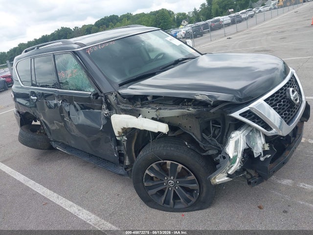 45872275 :رقم المزاد ، JN8AY2NC6K9582765 vin ، 2019 Nissan Armada Platinum/sl/sv مزاد بيع