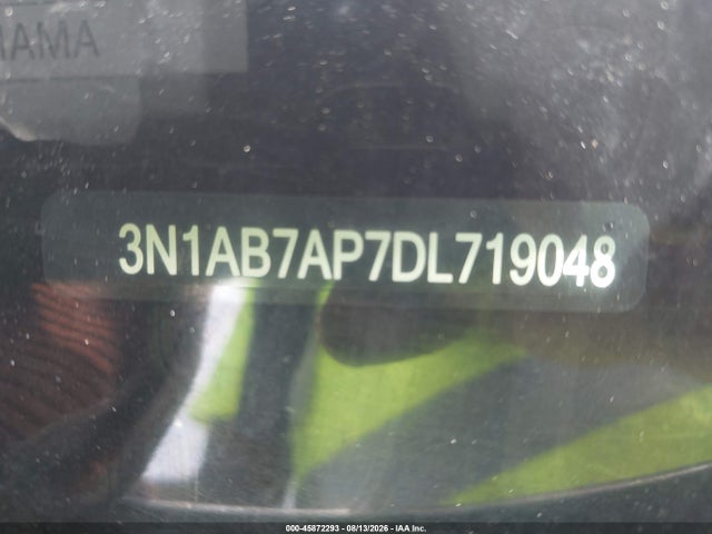 Продаж на аукціоні авто 2013 Nissan Sentra Sv, vin: 3N1AB7AP7DL719048, номер лоту: 45872293