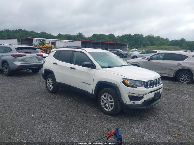 2018 Jeep Compass Sport 4x4 მანქანა იყიდება აუქციონზე, vin: 3C4NJDAB2JT146091, აუქციონის ნომერი: 45872371