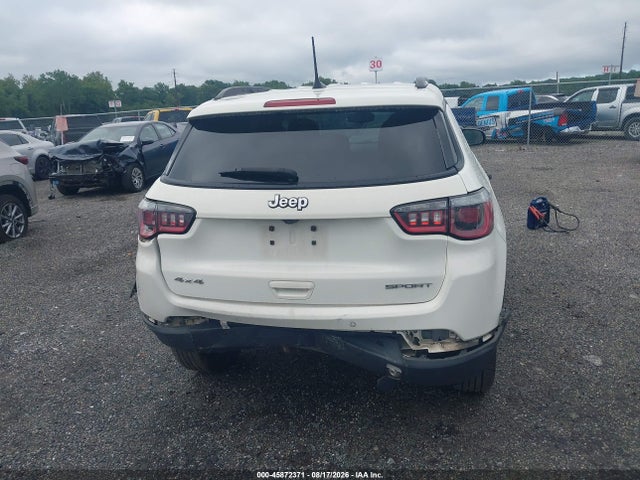 2018 Jeep Compass Sport 4x4 მანქანა იყიდება აუქციონზე, vin: 3C4NJDAB2JT146091, აუქციონის ნომერი: 45872371