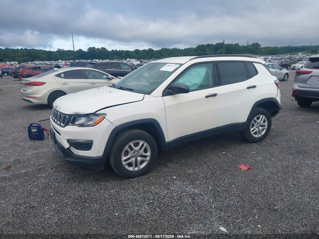 2018 Jeep Compass Sport 4x4 მანქანა იყიდება აუქციონზე, vin: 3C4NJDAB2JT146091, აუქციონის ნომერი: 45872371