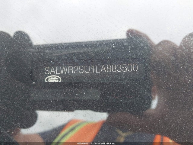 SALWR2SU1LA883500 Land Rover Range Rover Sport Hse Mhev