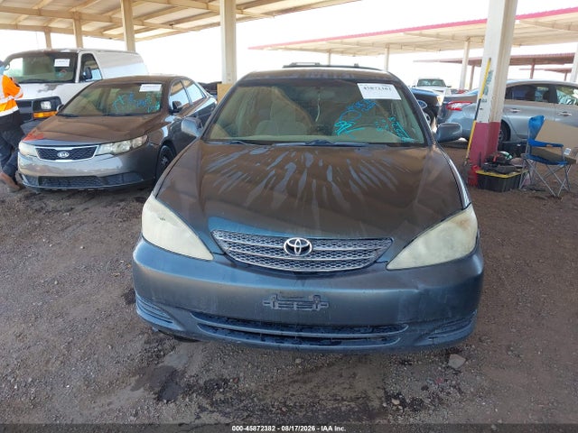 2004 Toyota Camry Le V6 მანქანა იყიდება აუქციონზე, vin: 4T1BF32K64U075318, აუქციონის ნომერი: 45872382
