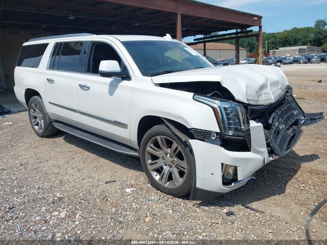 45872390 :رقم المزاد ، 1GYS4HKJ2JR142536 vin ، 2018 Cadillac Escalade Esv Luxury مزاد بيع