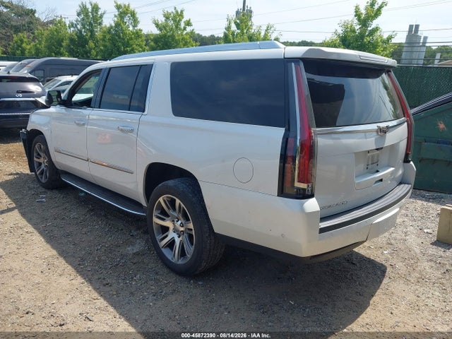 45872390 :رقم المزاد ، 1GYS4HKJ2JR142536 vin ، 2018 Cadillac Escalade Esv Luxury مزاد بيع
