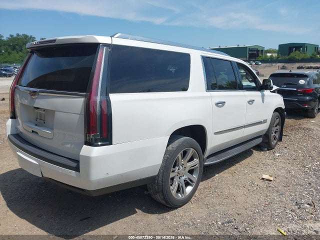 45872390 :رقم المزاد ، 1GYS4HKJ2JR142536 vin ، 2018 Cadillac Escalade Esv Luxury مزاد بيع