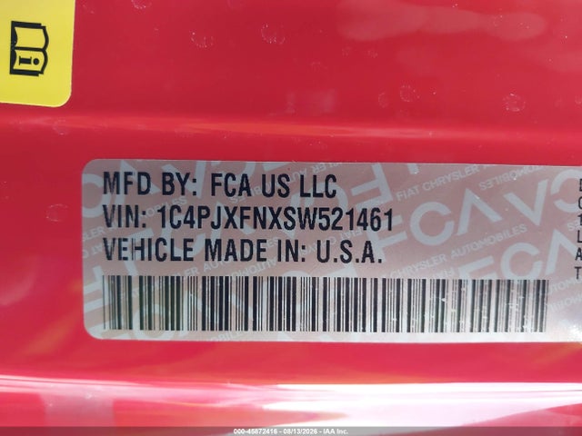 Продаж на аукціоні авто 2025 Jeep Wrangler 4-door Rubicon 4x4, vin: 1C4PJXFNXSW521461, номер лоту: 45872416