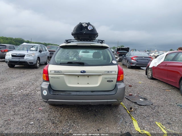 45872528 :رقم المزاد ، 4S4BP86C354388308 vin ، 2005 Subaru Outback 3.0r L.l. Bean Edition مزاد بيع