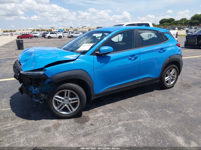 2022 Hyundai Kona Se მანქანა იყიდება აუქციონზე, vin: KM8K22AB9NU867097, აუქციონის ნომერი: 45872530