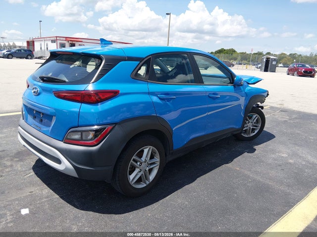 2022 Hyundai Kona Se მანქანა იყიდება აუქციონზე, vin: KM8K22AB9NU867097, აუქციონის ნომერი: 45872530